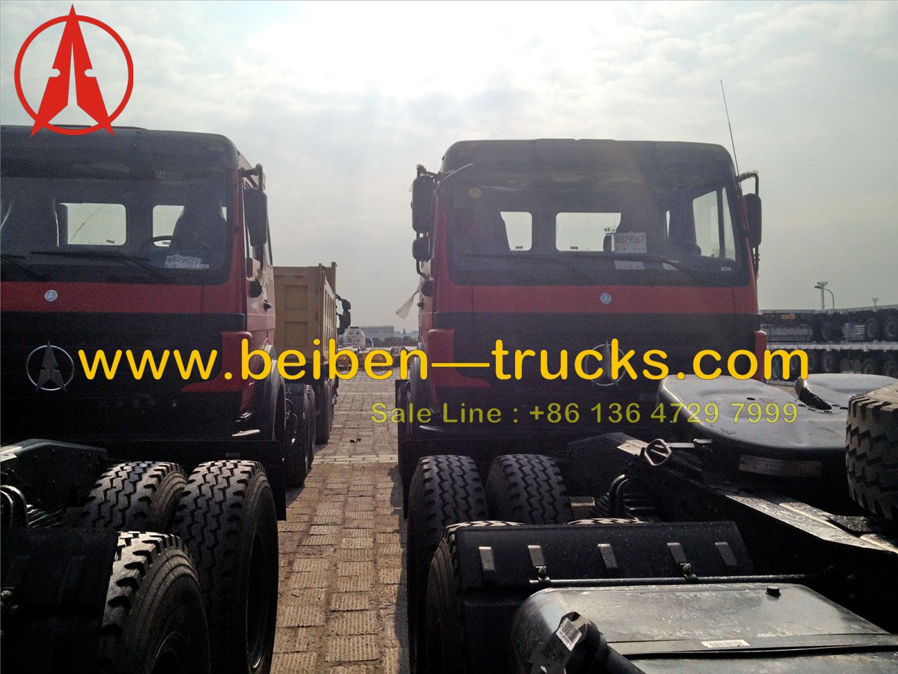 dostawca ciągników siodłowych Angola Beiben 2638