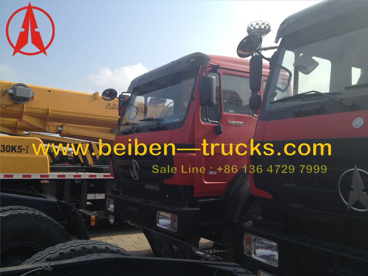 dostawca ciągników siodłowych Angola Beiben 2638