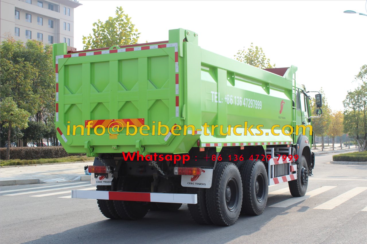 Niska cena za wysokiej jakości wywrotkę China 30 ton 6X4 Beiben