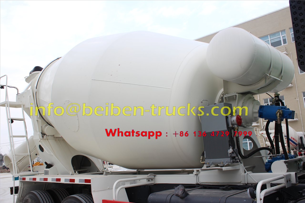 Gorąca sprzedaż wojskowej jakości betoniarki Beiben 6x4 o pojemności 5m3