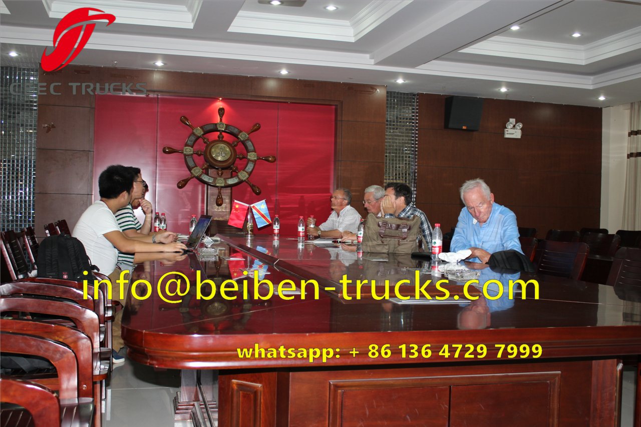 Klient z Belgii zamówił ciężarówkę Beiben
