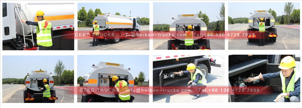 inspekcja ciężarówek z paliwem beiben