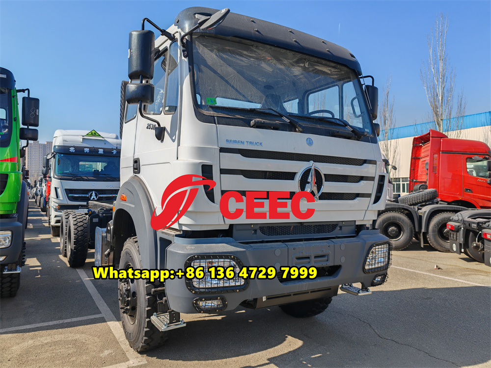 Russia beiben 6x6 drive cargo truck