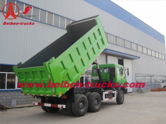 Durable Beiben 290HP 6x4 Heavy Duty dump truck for sale in Dubai