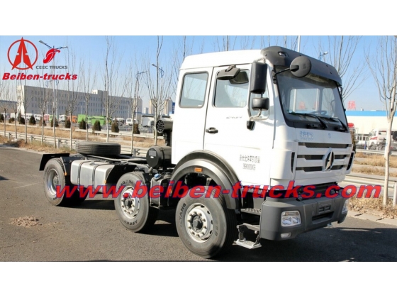 Wysoka jakość BEIBEN North Benz V3 2530 LNG 6x2 300hp heavy trailer truck tractor head prime mover camion hot sale in Africa low price