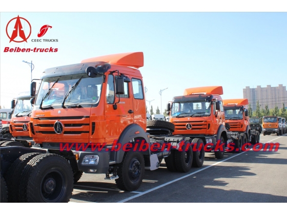 Beiben tractor truck/trailer hauling truck  manufacturer