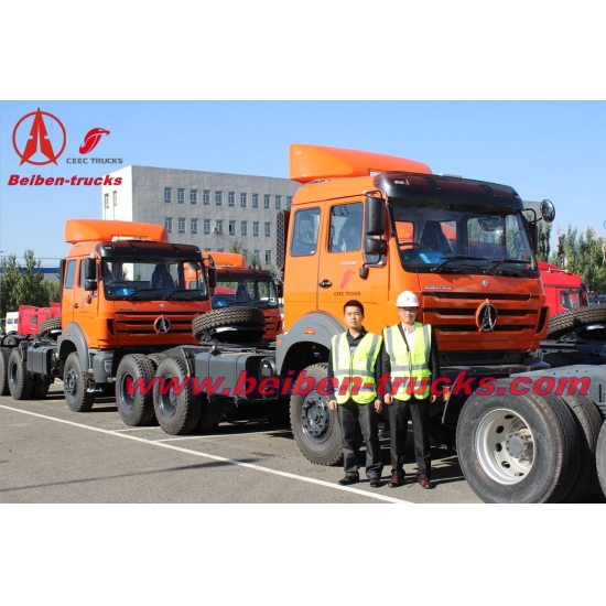 Mercedes Benz China Beiben tractor truck 10 roues camion tracteur  supplier