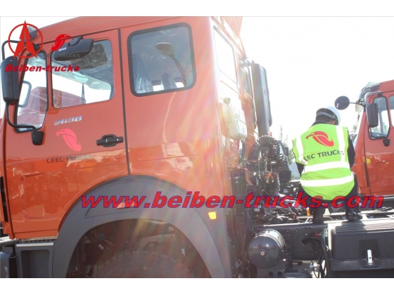North Benz 10 wheel truck Beiben tractor for congo country