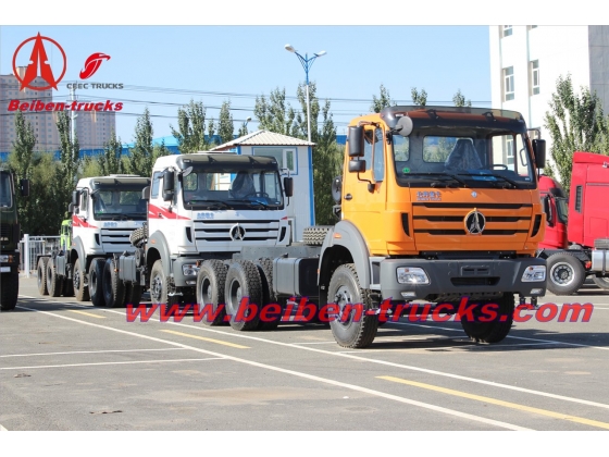 right hand drive Beiben tractor truck for Thailand price