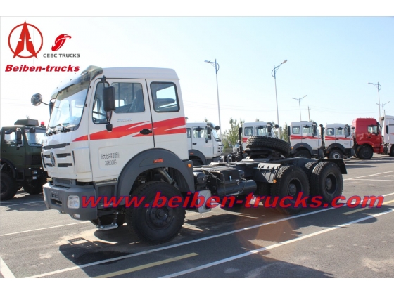 afria Beiben 10 wheels prime mover 380hp tractor truck 6x4 North Benz 2638