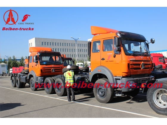 Wysoka jakość BEIBEN NG80 6x4 Truck Tractor Truck For Sale