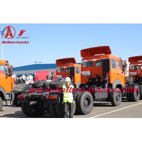 380hp Powerful Beiben Tractor,NG80 6x4 tractor truck price