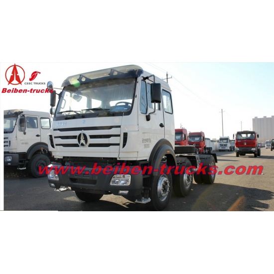 china truck hot sale in africa 6x4 north benz beiben truck tractor  supplier