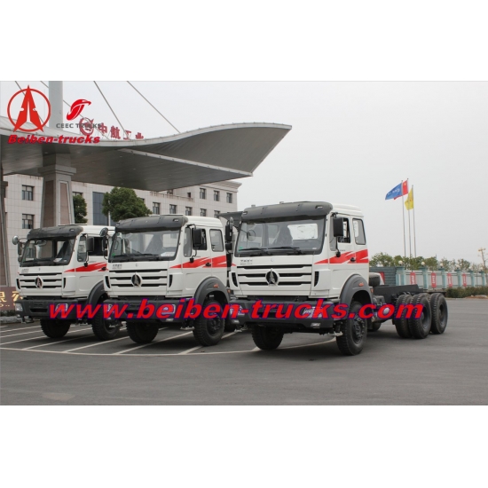 china Beiben Tractors 6x4 Trailer Head Truck 290-420hp NG80 V3 prime mover supplier