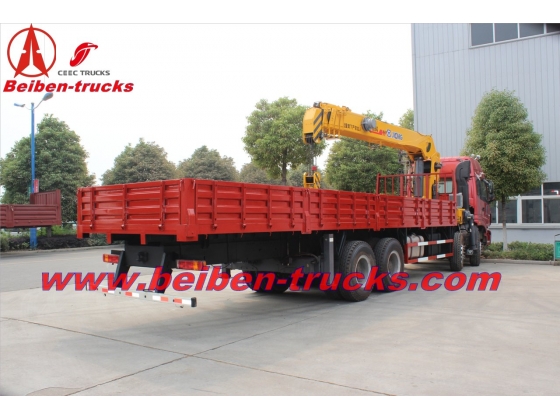 Wysoka jakość 16 T north benz truck mounted crane price