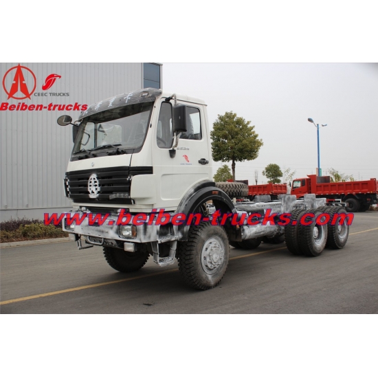 china 380hp Beiben truck head Beiben 2538 North benz 6x4 prime mover Beiben tractor truck best price