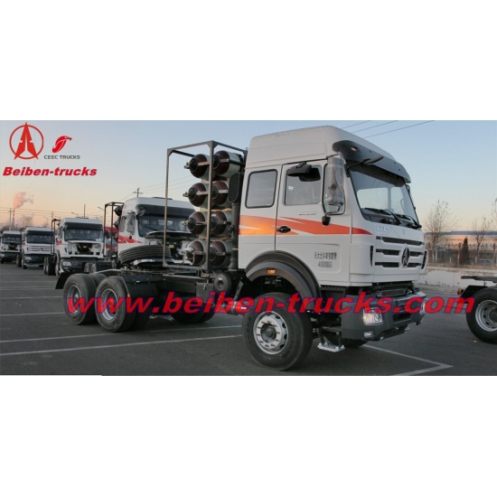 Beiben power star 2638 tractor truck 380hp 10 wheel prime mover 6x4 price