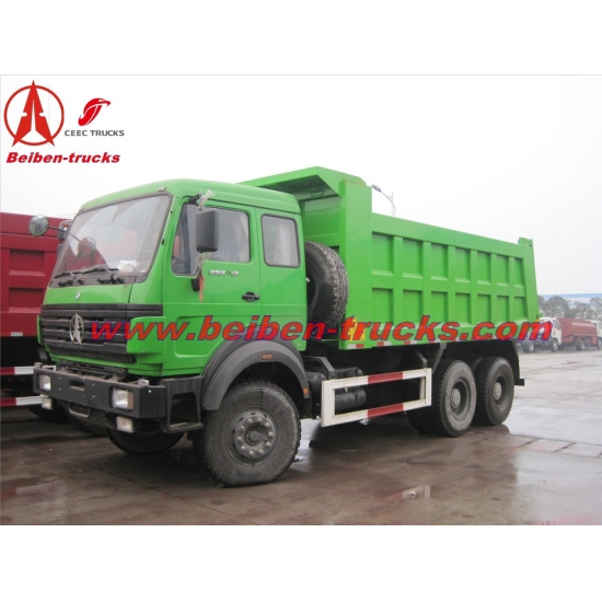 china 30ton beiben dump truck 6x4 10 wheel North benz tipper manufacturer