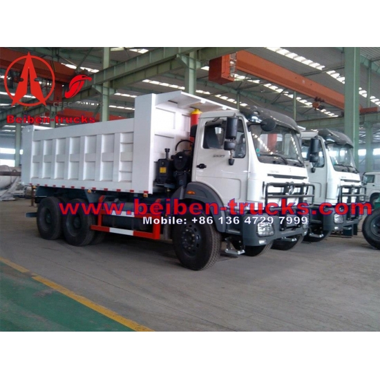China north benz dump truck Beiben 10 wheel dumper truck  price