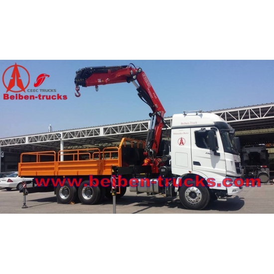 China beiben V3 10 T truck mounted crane