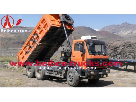 china 25ton dump truck for coal Beiben tipper  manufacturer