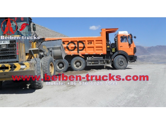 used benz technology beiben 25 Ton dump truck