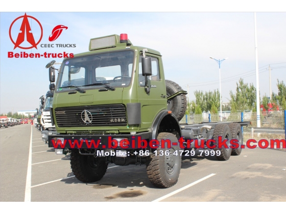 Mercedes Benz technology 40ton Tractor ND4252B32J7 6x6 336hp Tractor Head/Prime mover  for sale