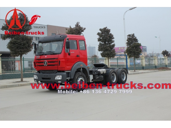 Bei ben 6X4 heavy duty tractor head truck 400hp ND42500B32J manufacturer from baotou beiben