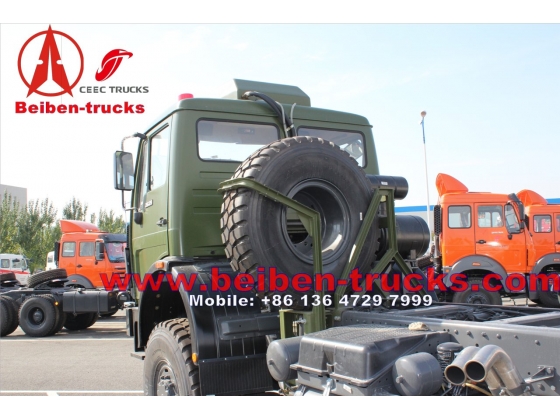 china used The Beiben Tractor Truck with 12JS200T Transmission Specially for the Africa