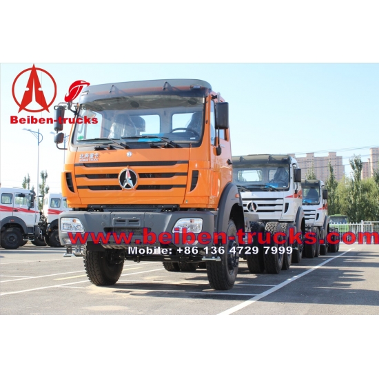 cheap price BEIBEN 380hp 70tons tractor truck in Congo DRC