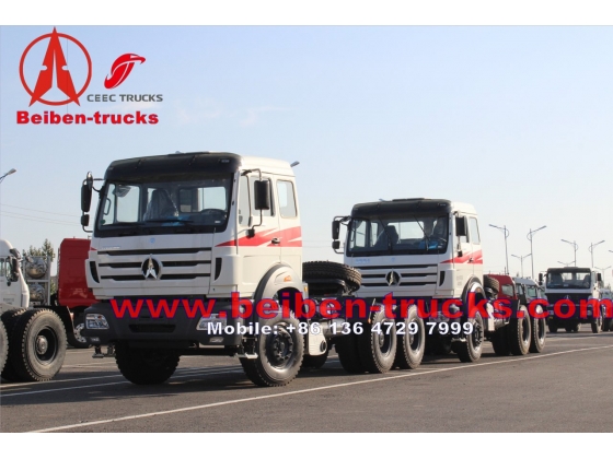 africa used 6*4 Beiben Tractor Head Truck & Trailer head Truck for sale