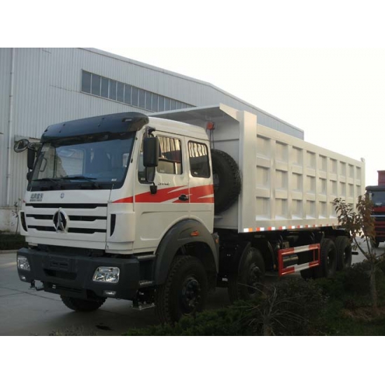 North benz 8*4 drive 12 wheeler dump trucks  manufacturer