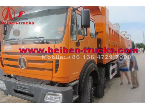 Dump truck dealer north benz 8x4 Beiben 50t chinese dump trucks  supplier