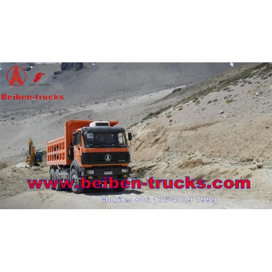 North Benz NG80 WEICHAI Engine 290hp EUROIII 6x4 30-40t/ton Truck Beiben Dump Truck Tipper Truck  price