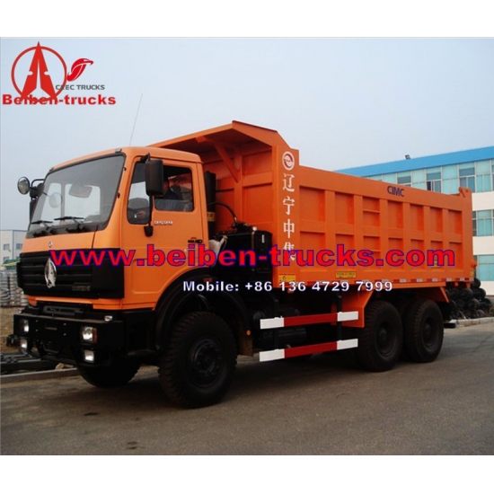 china The 2013 New Heavy Duty Truck Baotou Beiben Dump Truck 6X4 with 10 Wheels EuroIII