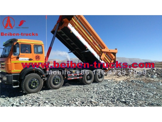 china Beiben NG80 8x4 380hp High Quality Dump Truck  manufacturer