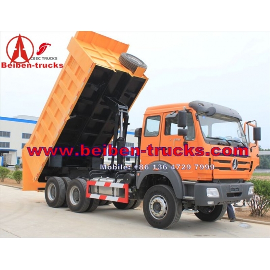 congo supplier for Beiben NG80 6x4 336hp 20CBM Dump Truck for Hot Sale