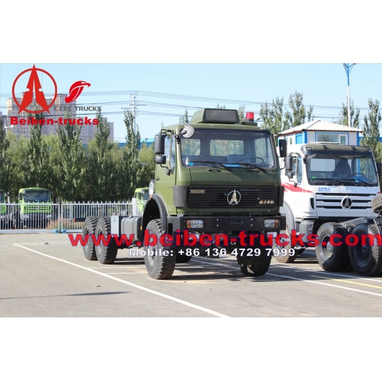 Mercedes Benz technology 40ton Tractor ND4252B32J7 6x6 336hp Tractor Head/Prime mover  for sale