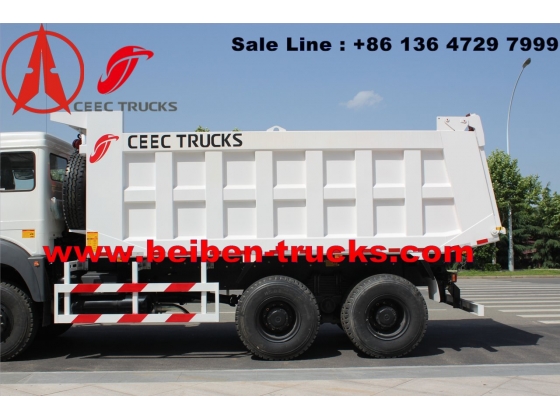 cheap north benz dump truck manufacturer for congo country