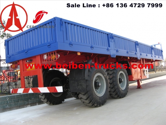 china 60 T bogie suspension semitrailer manufacturer