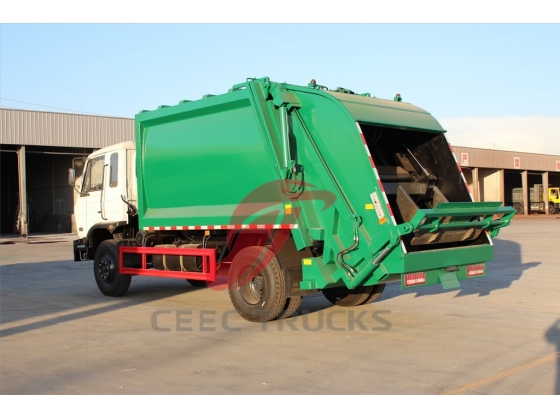 north benz 8 CBM rear loading garbage truck manufacturer