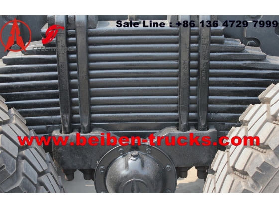 China north benz 340 Hp engine dump truck manufacturer