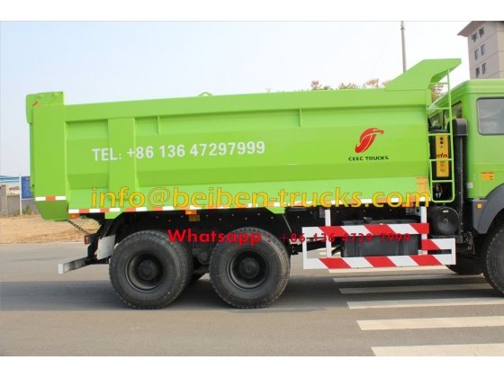 2015 New Heavy Duty Truck Beiben Dump Truck for Sale In Congo customer