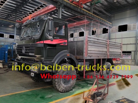 UN 4*4 wheel drive military truck from china