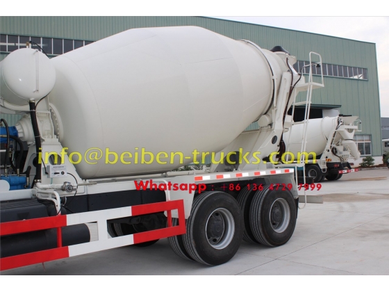 China high quality Beiben 6X4 concrete mixer truck for sale