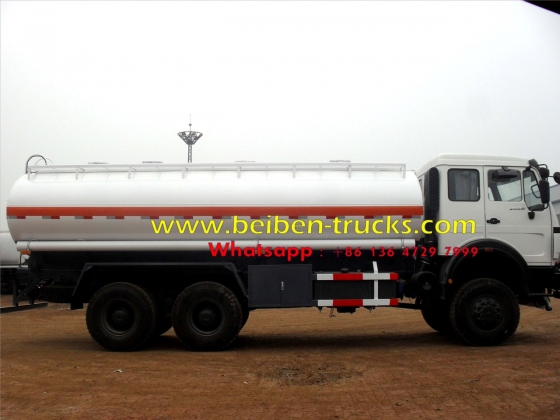 North benz 2534 6*6 wheel drive fuel trucks manufacturer
