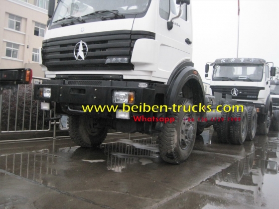 china beiben 2534 off road tractor truck supplier