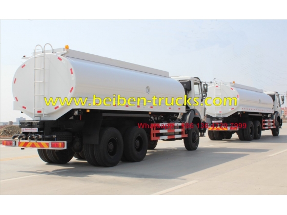 CHINA good quality Beiben 20m3 tanker truck capacity water tanker truck for sale