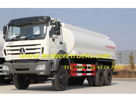 CHINA good quality Beiben 20m3 tanker truck capacity water tanker truck for sale