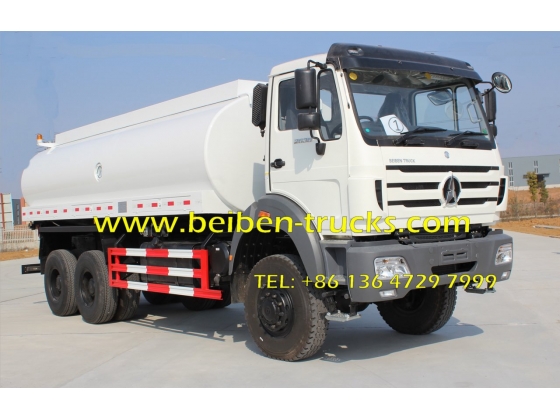 BeiBen/North Benz 6x4 20000L 380hp water tanker truck for sale